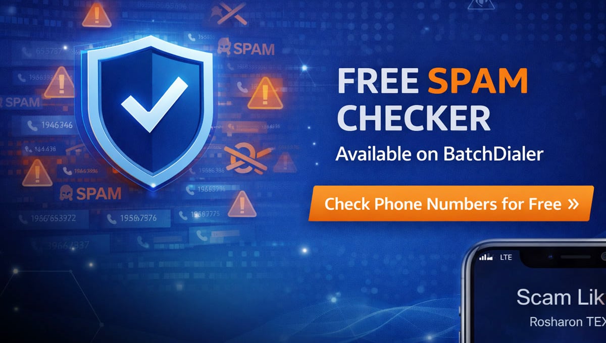 Free spam checker from BatchDialer
