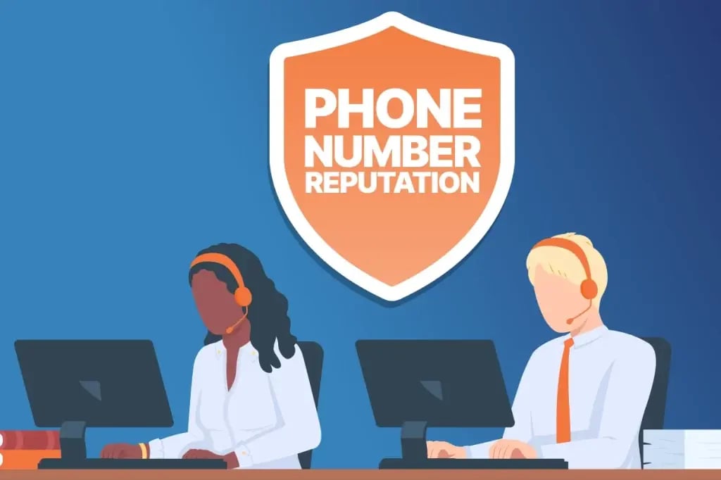 Phone number reputation shield