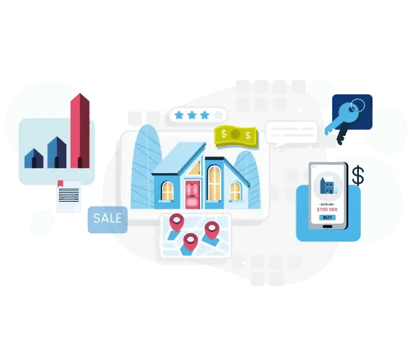 BatchDialer Real Estate Graphic