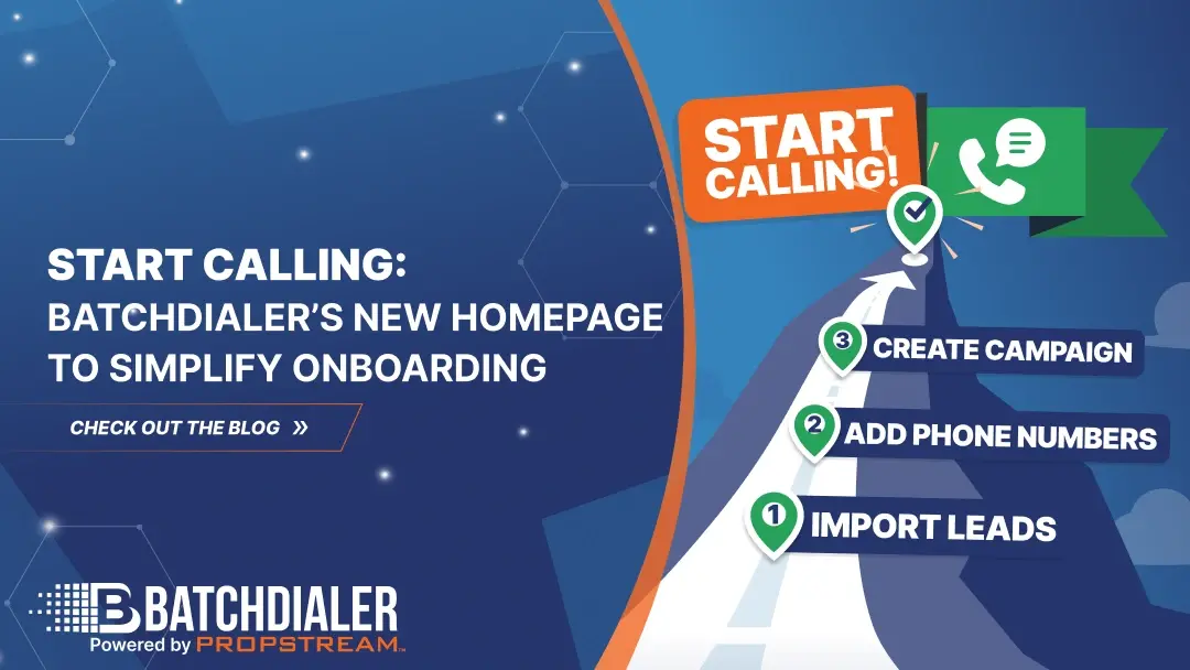 start calling homepage in BatchDialer