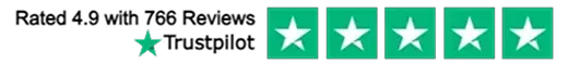 Trustpilot five-star rating