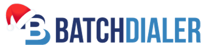 batch dialer holiday logo