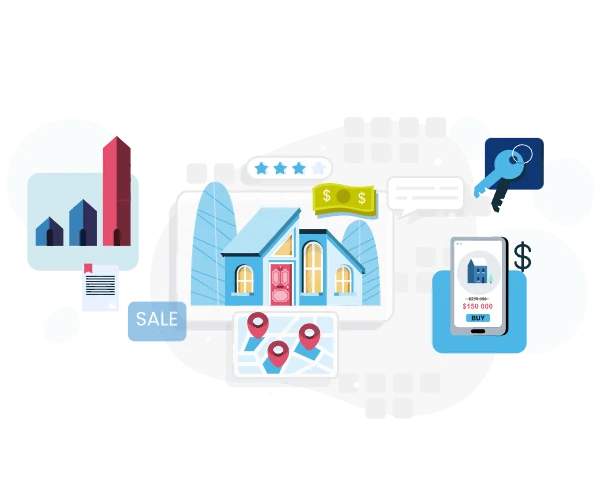 BatchDialer Real Estate Graphic