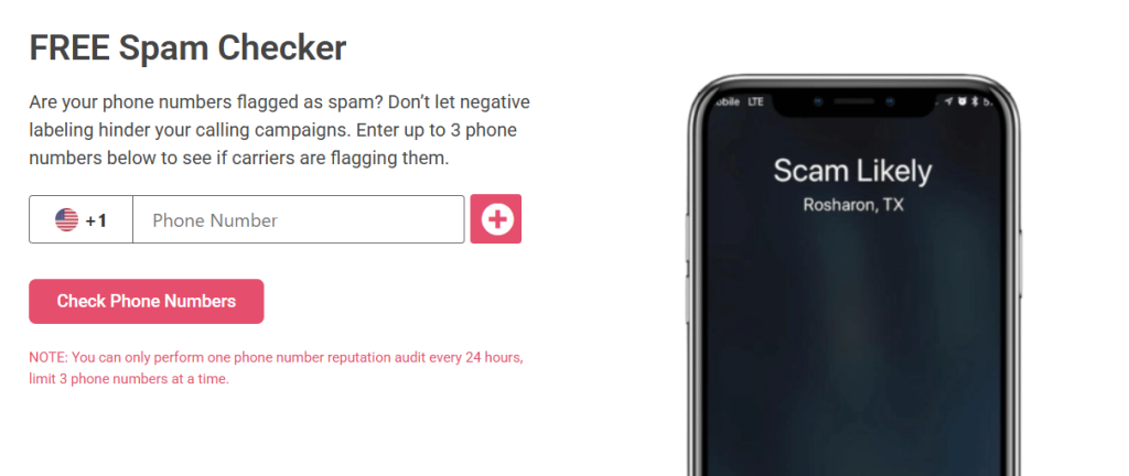 Dialer reputation tool