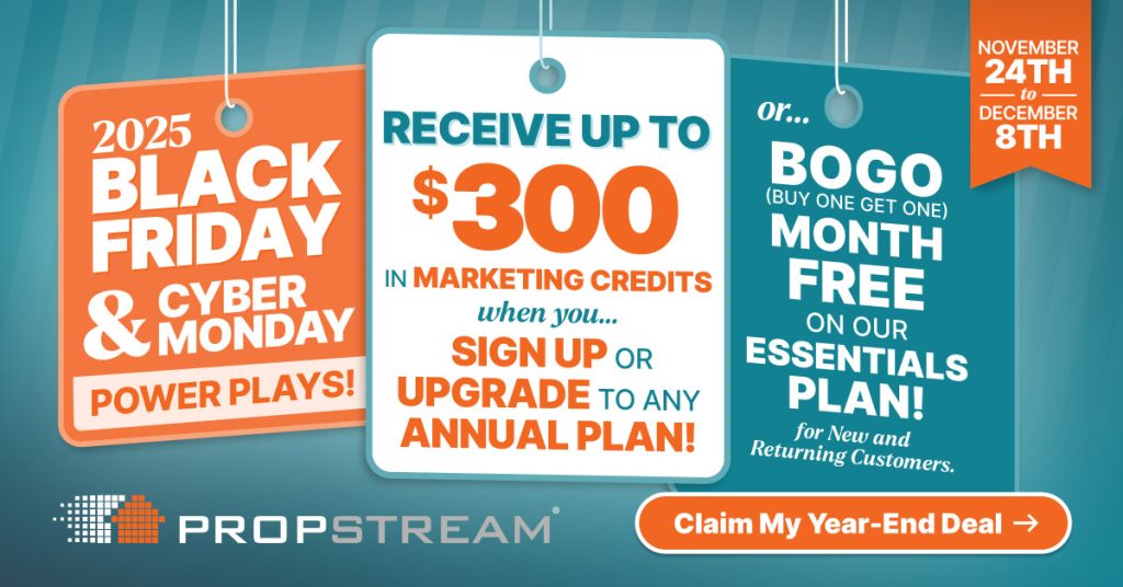 Propstream black friday offer