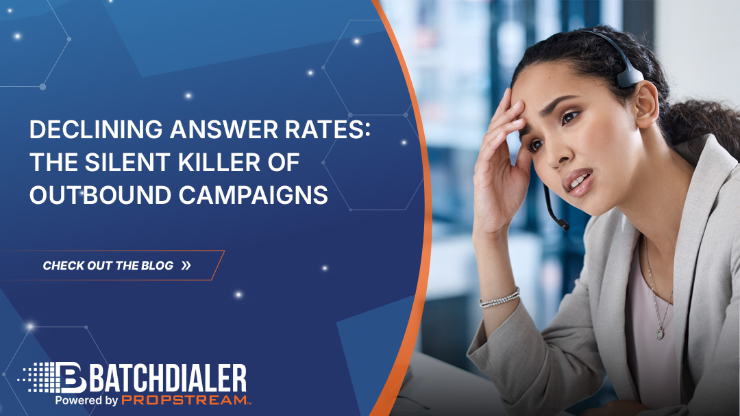 Declining answer rates slowly kill outbound campaigns