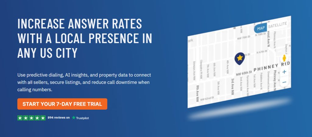 increase answer rates with local presence dialing