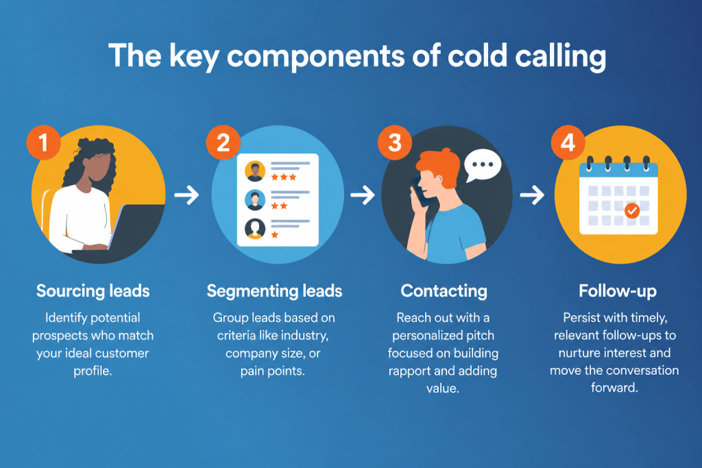 The key components of cold calling