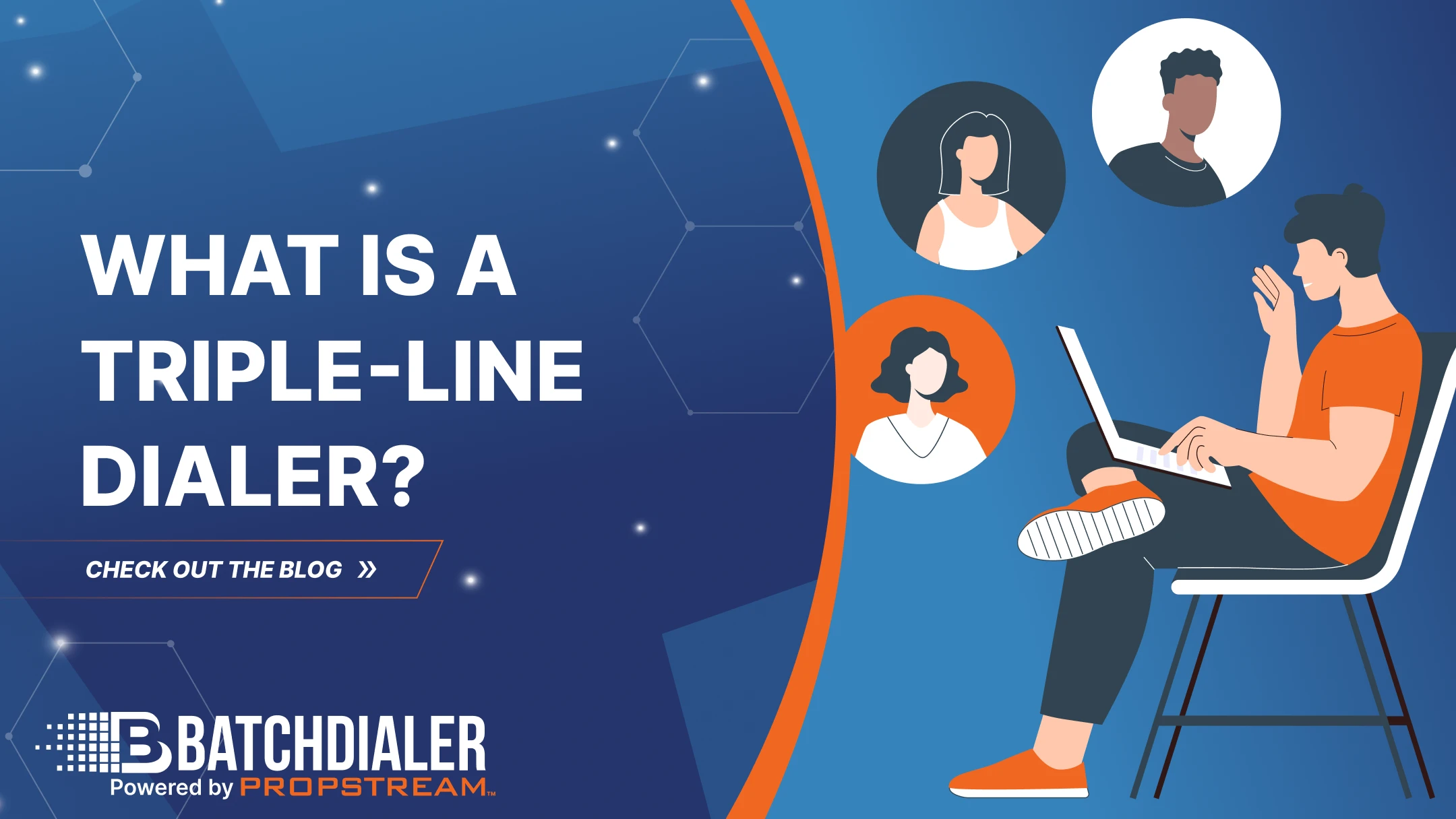 what is a triple-line dialer