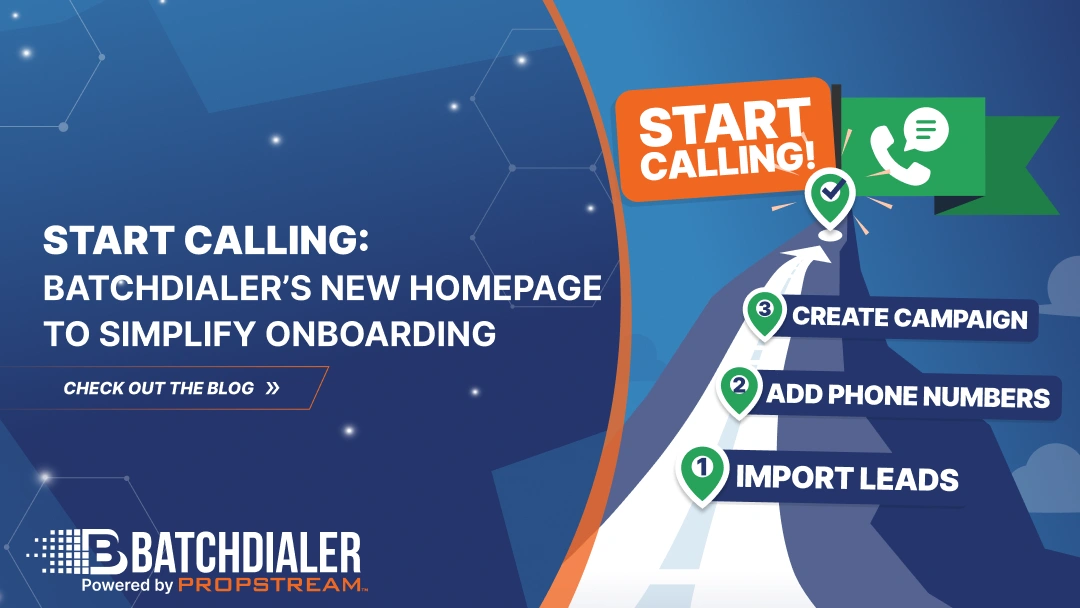 start calling homepage in BatchDialer
