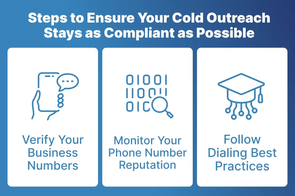 Steps to Ensure Your Cold Outreach Stays as Compliant as Possible