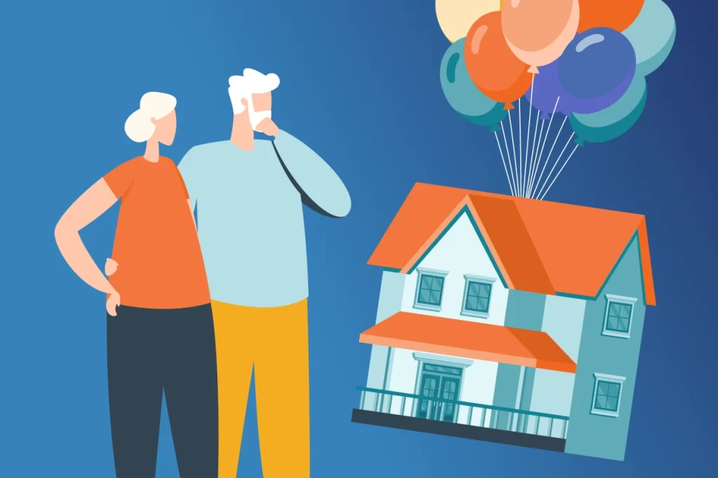 An image that represent senior owner couples.